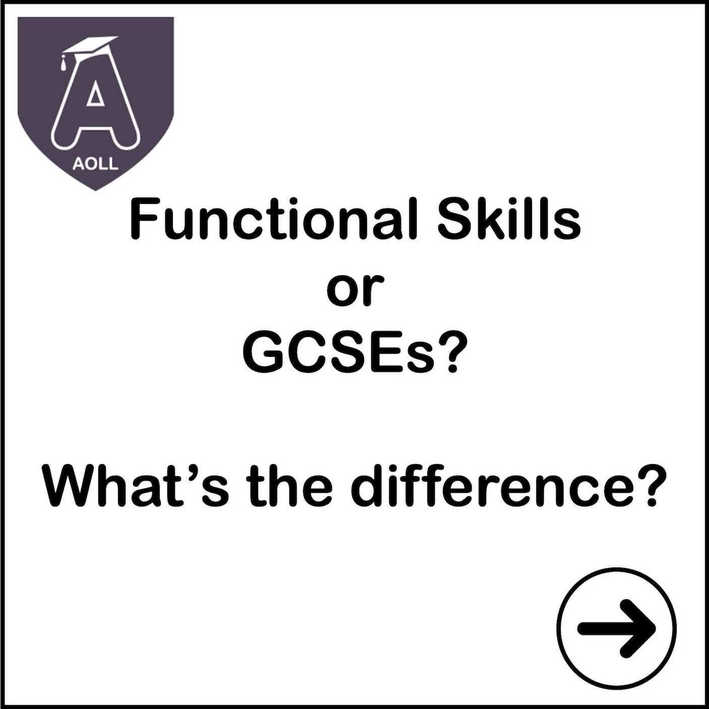 Functional Skills or GCSEs