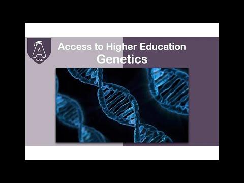 Access course -  Access to Higher Education Genetics (Online Study)