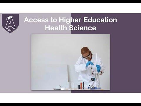 Access course - Access to Higher Education Health Science (Online study)