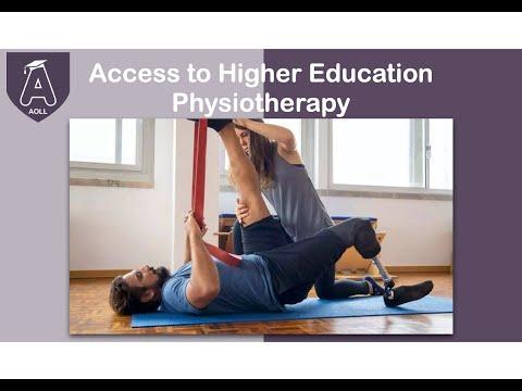 Access course - Access to Higher Education Physiotherapy (Online study)