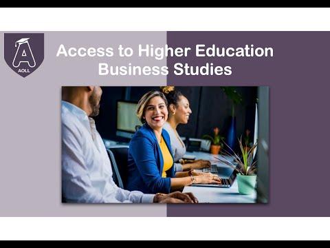 Access course - Access to Higher Education Business (Online study)
